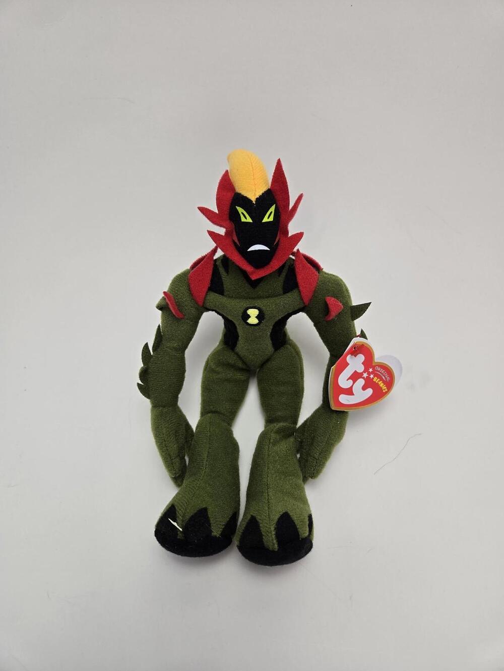 TY Beanie Baby “Swampfire” from Ben 10 Alien Force (8 inch)